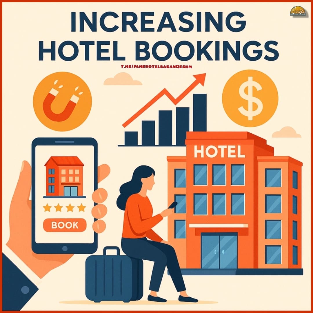روش‌های افزایش رزرو هتل | راهنمای جامع برای جذب بیشتر مهمان